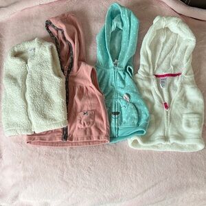 Set of Four Baby Vests